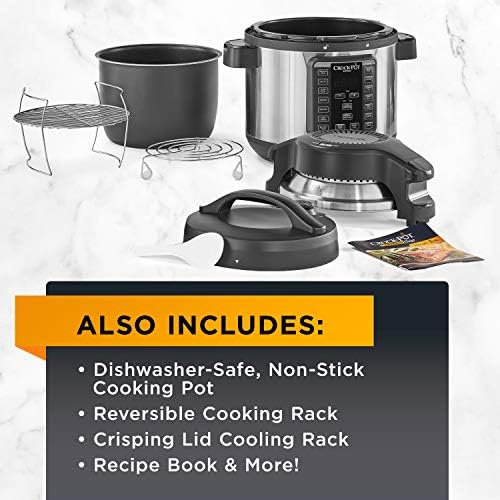 Crock-Pot Express Crisp 8 Quart 10-in-1 Pressure Cooker C46X