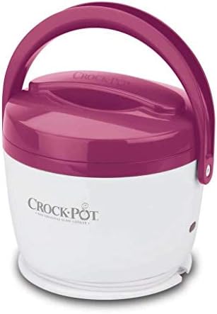 Crock-Pot Lunch Crock Portable Food Warmer 20oz – Pink S6MV