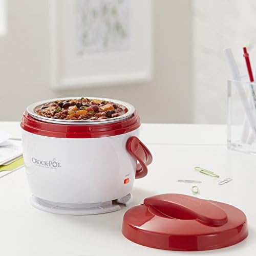 Crock-Pot Portable Lunch Food Warmer – Red BXJQ