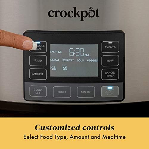 Crock-Pot MyTime 6 Quart Programmable Slow Cooker B2KW
