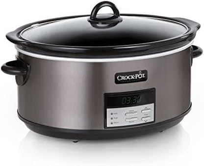Crock-Pot 8 Quart Programmable Slow Cooker with Auto Warm WMZJ