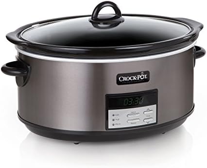 Crock-Pot 8 Quart Programmable Slow Cooker with Auto Warm WMZJ