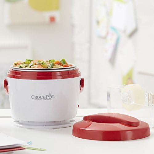 Crock-Pot Portable Lunch Food Warmer – Red BXJQ