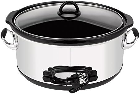 Crock-Pot 7 Quart Programmable Slow Cooker – Polished Platinum S97O