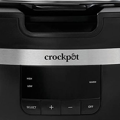 Crock-Pot Thermoshield 6 Quart Slow Cooker with Carry Handles 1FIG