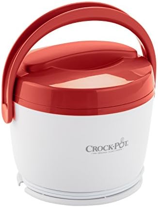 Crock-Pot Portable Lunch Food Warmer – Red BXJQ