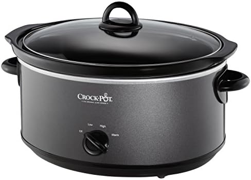 Crock-Pot 7 Quart Slow Cooker – Charcoal THMT
