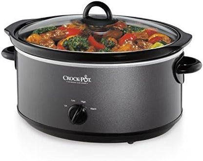 Crock-Pot 7 Quart Slow Cooker – Charcoal THMT