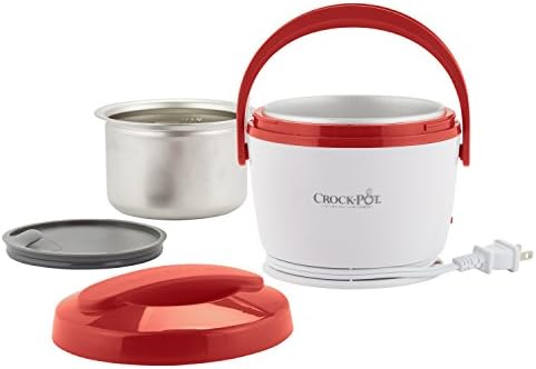 Crock-Pot Portable Lunch Food Warmer – Red BXJQ