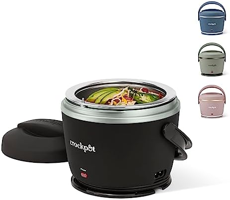 Crock-Pot Electric Lunch Box Food Warmer 20oz – Black TYIA