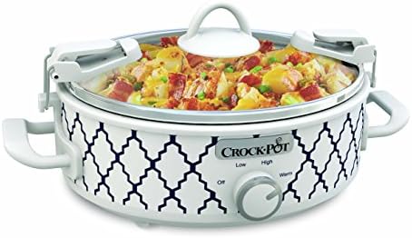Crock-Pot 2.5 Quart Compact Casserole Slow Cooker 8S6E