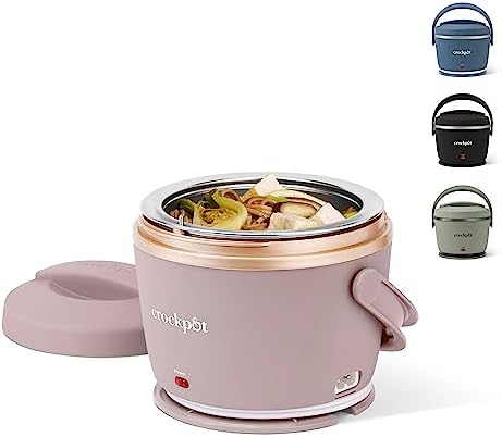 Crock-Pot Electric Lunch Box Food Warmer 20oz – Blush Pink DRWI
