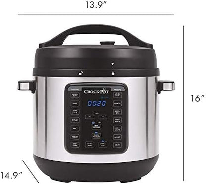 Crock-Pot 8 Quart Express Crock Multi-Use Pressure Cooker ZFY9