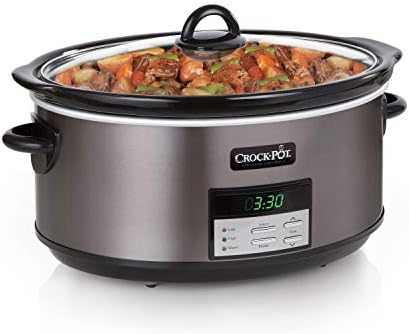 Crock-Pot 8 Quart Programmable Slow Cooker with Auto Warm WMZJ