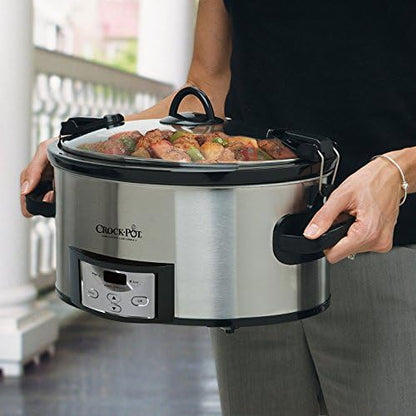 Crock-Pot Cook & Carry 6 Quart Programmable Slow Cooker 07F3