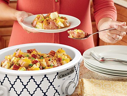 Crock-Pot 2.5 Quart Compact Casserole Slow Cooker 8S6E