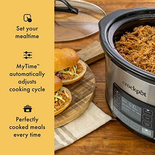 Crock-Pot MyTime 6 Quart Programmable Slow Cooker B2KW