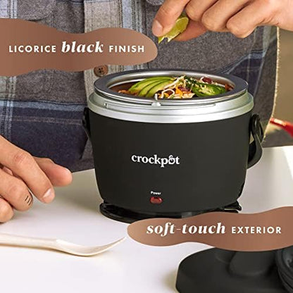 Crock-Pot Electric Lunch Box Food Warmer 20oz – Black TYIA