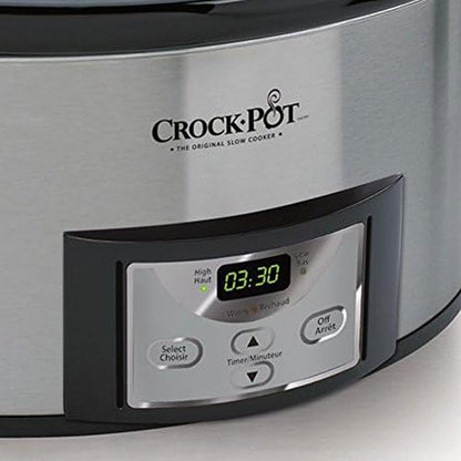 Crock-Pot Cook & Carry 6 Quart Programmable Slow Cooker 07F3