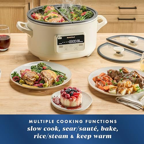 Crock-Pot MultiMeal Multicooker with Programmable Slow Cooker VAIG