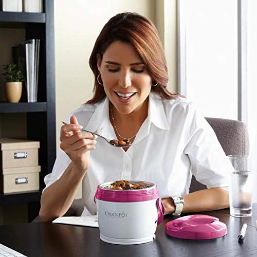 Crock-Pot Lunch Crock Portable Food Warmer 20oz – Pink S6MV