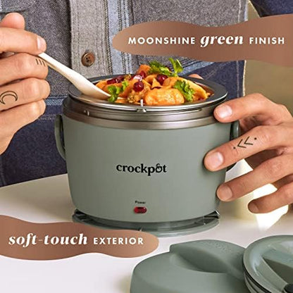 Crock-Pot Portable Electric Lunch Box Food Warmer – Green OTSM