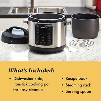 Crock-Pot 8 Quart Express Crock Multi-Use Pressure Cooker ZFY9