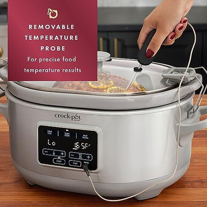 Crock-Pot 7 Quart Programmable Cook & Carry Slow Cooker CSRD