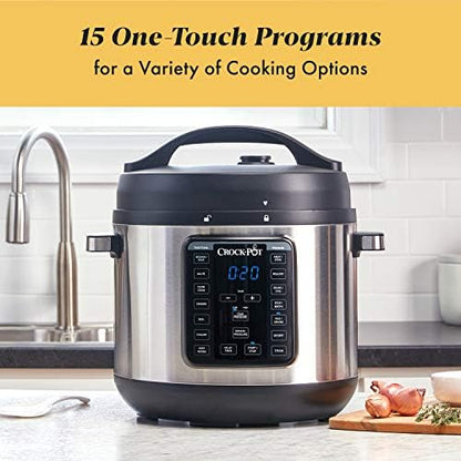 Crock-Pot 8 Quart Express Crock Multi-Use Pressure Cooker ZFY9