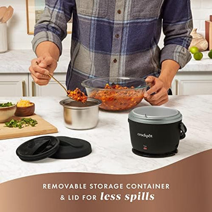Crock-Pot Electric Lunch Box Food Warmer 20oz – Black TYIA