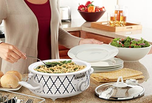 Crock-Pot 2.5 Quart Compact Casserole Slow Cooker 8S6E