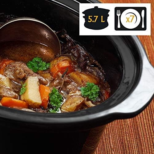 Crock-Pot Cook & Carry 6 Quart Portable Slow Cooker QRWZ
