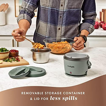 Crock-Pot Portable Electric Lunch Box Food Warmer – Green OTSM