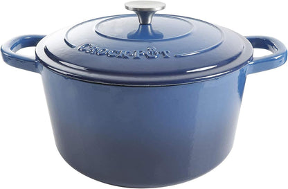 Crock-Pot 3 Quart Enameled Cast Iron Dutch Oven – Aqua RA45