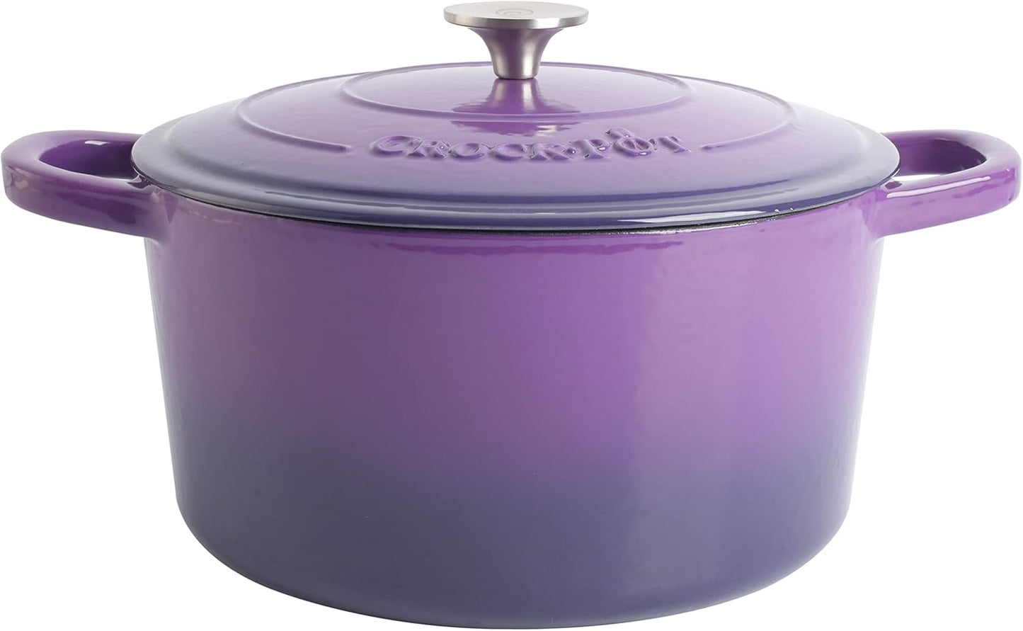 Crock-Pot 3 Quart Enameled Cast Iron Dutch Oven – Aqua RA45