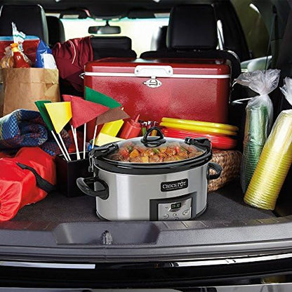 Crock-Pot Cook & Carry 6 Quart Programmable Slow Cooker 07F3