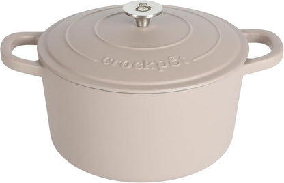Crock-Pot 3 Quart Enameled Cast Iron Dutch Oven – Aqua RA45