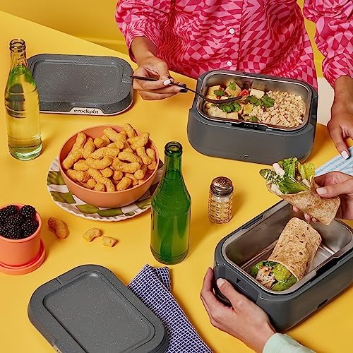Crock-Pot Portable Electric Lunch Box Food Warmer 28oz AV3Q