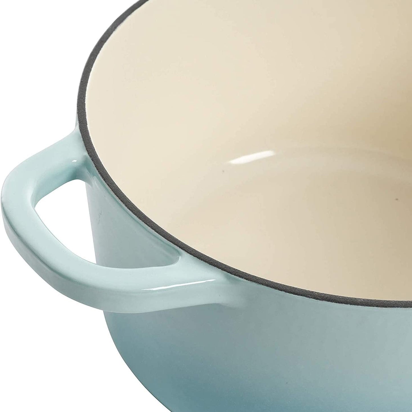 Crock-Pot 3 Quart Enameled Cast Iron Dutch Oven – Aqua RA45
