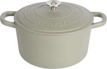 Crock-Pot 3 Quart Enameled Cast Iron Dutch Oven – Aqua RA45