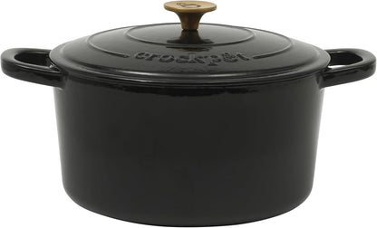 Crock-Pot 3 Quart Enameled Cast Iron Dutch Oven – Aqua RA45