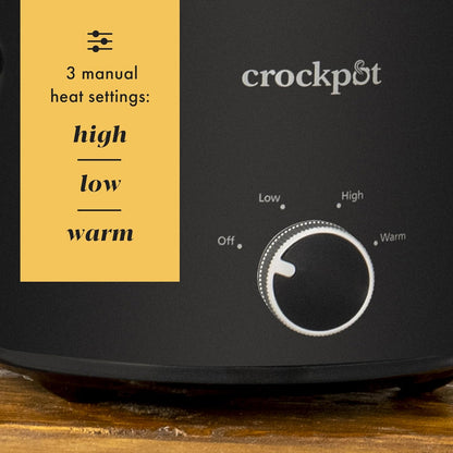 Crock-Pot 2 Quart Mini Slow Cooker – Classic Compact Cooker 9F2U